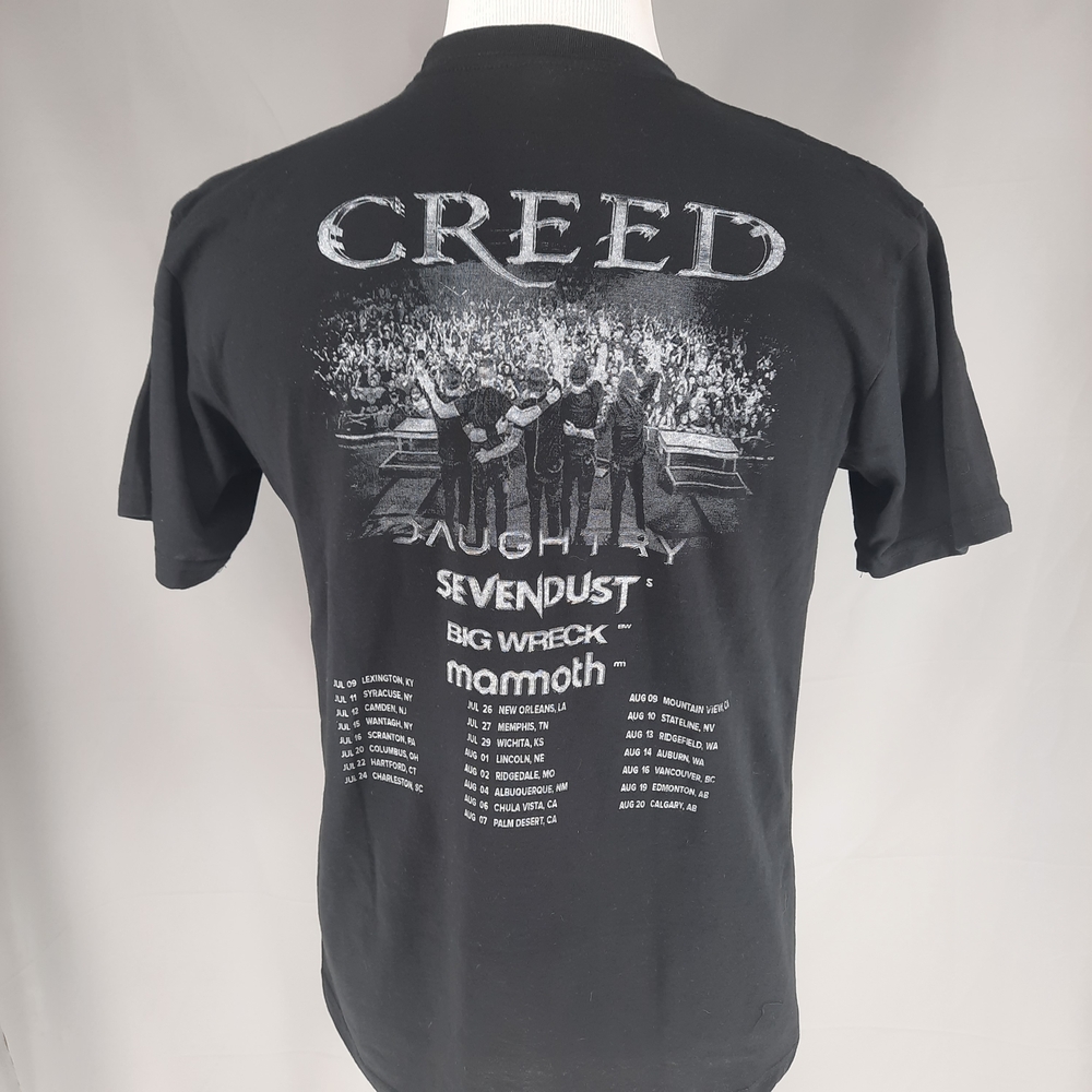 2025 Creed Return Of The Summer Of 99 Tour T-Shirt Men's L North American Tour - Picture 5 of 8